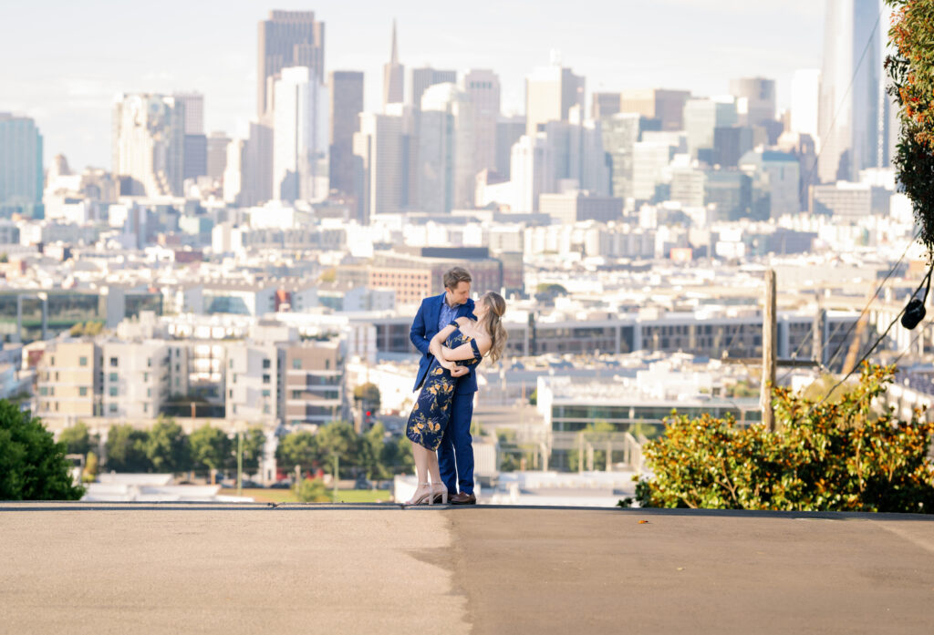 San Francisco Engagement Shoot With A View